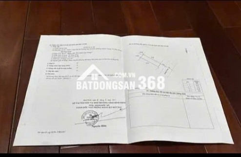 Bán đất mặt tiền đường Thanh Niên, TP Quy Nhơn 90m2, ngang 5 giá rẻ