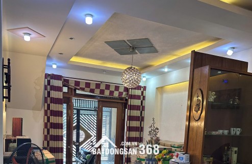 Nhà HXH đường ĐHT02, sát chợ, 5 x 18m, 4 tấm, 7 PN