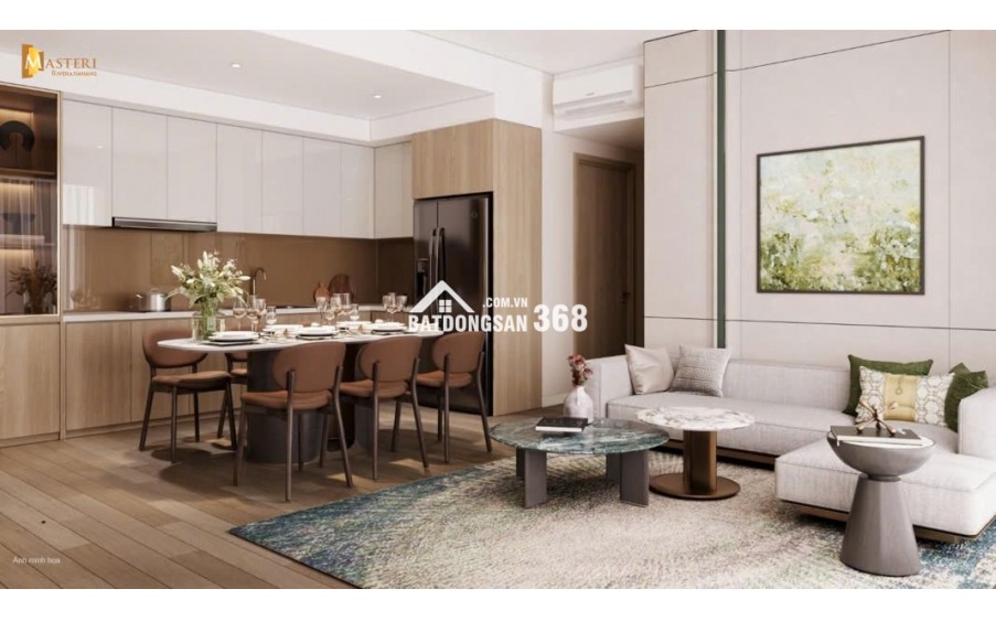 Cần Bán Nhanh Căn Masteri Rivera Đà Nẵng, 2PN, đóng 2,5 tỉ là có thể sở hữu căn hộ