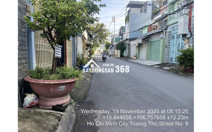 Bán nhà mặt tiền 37D Đường Số 8 P. Trường Thọ TP Thủ Đức