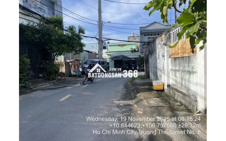 Bán nhà mặt tiền 37D Đường Số 8 P. Trường Thọ TP Thủ Đức