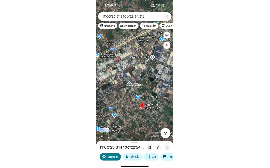 CHÍNH CHỦ CẦN BÁN ĐẤT 906m2 NGAY SAU KCN LINH TRUNG 3 VÀ KCN TRẢNG BÀNG