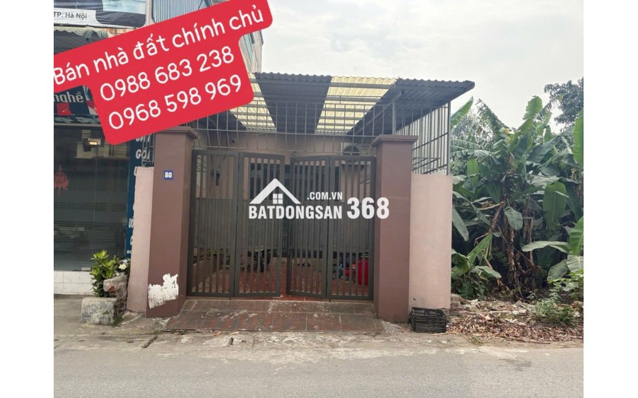 BÁN NHÀ ĐẤT - 80 Nội Phật, Mai Đình, Sóc Sơn trục đường chính liên xã DT 110m GIÁ Nhỉnh 5,6xx tỷ