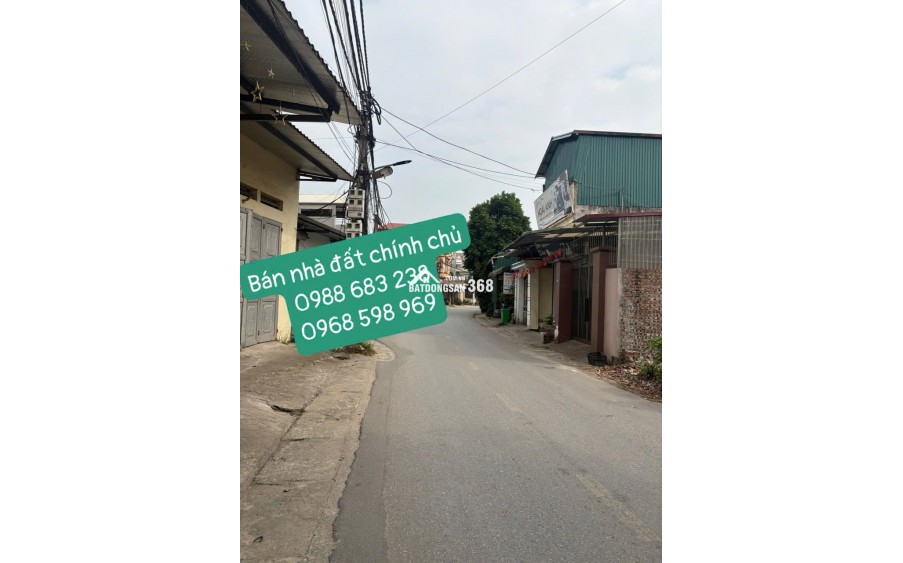 BÁN NHÀ ĐẤT - 80 Nội Phật, Mai Đình, Sóc Sơn trục đường chính liên xã DT 110m GIÁ Nhỉnh 5,6xx tỷ