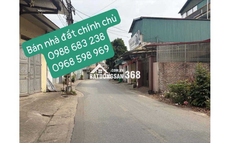 BÁN NHÀ ĐẤT - 80 Nội Phật, Mai Đình, Sóc Sơn trục đường chính liên xã DT 110m GIÁ Nhỉnh 5,6xx tỷ