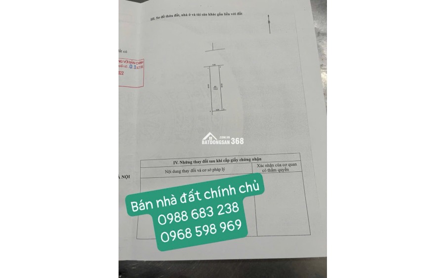 BÁN NHÀ ĐẤT - 80 Nội Phật, Mai Đình, Sóc Sơn trục đường chính liên xã DT 110m GIÁ Nhỉnh 5,6xx tỷ