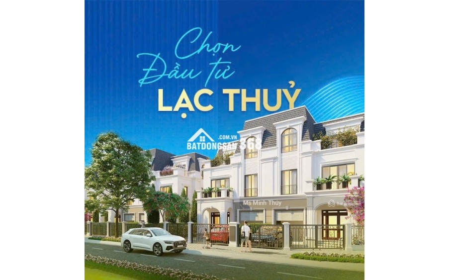 Chỉ từ 360 triệu lô góc hai mặt đường ở Lạc Thuỷ, HB gần các KCN, dịch vụ bạt ngàn cách HN 50km