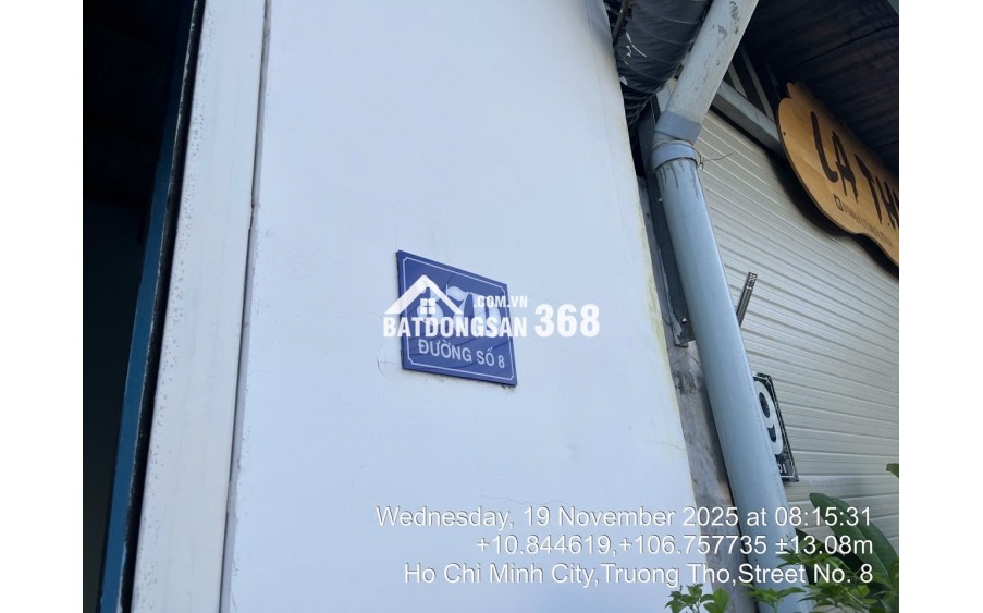 Bán nhà mặt tiền 37D Đường Số 8 P. Trường Thọ TP Thủ Đức