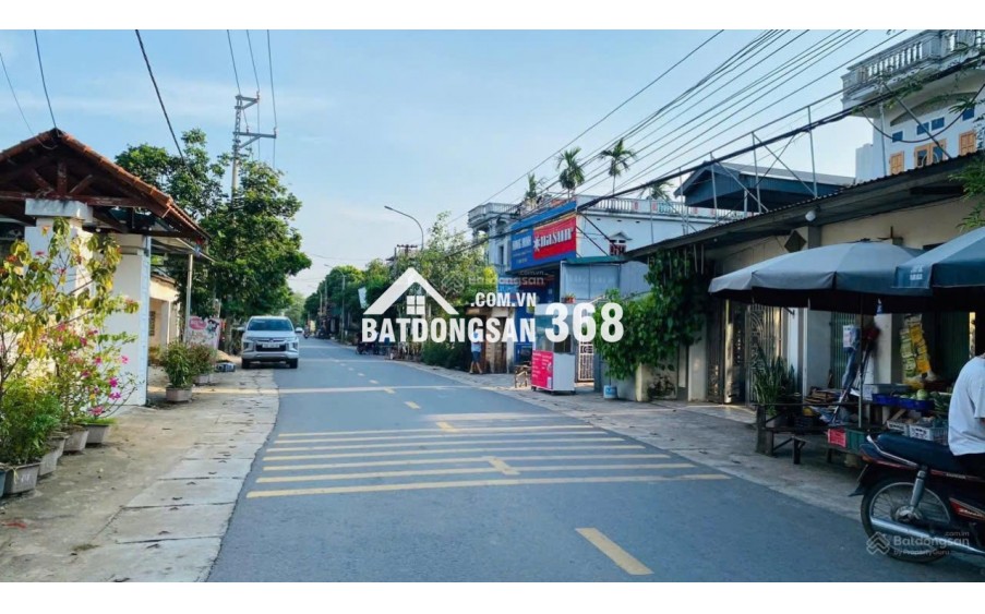 Bán gấp lô đất 106m² full thổ cư Mặt tiền rộng, nở hậu Gần sân bóng Đồng Trạng