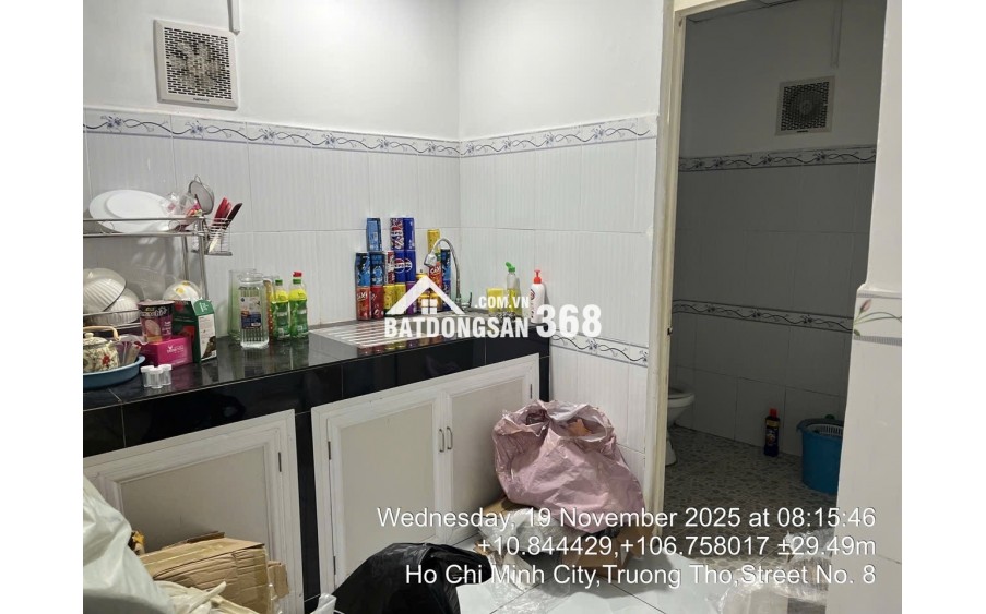 Bán nhà mặt tiền 37D Đường Số 8 P. Trường Thọ TP Thủ Đức