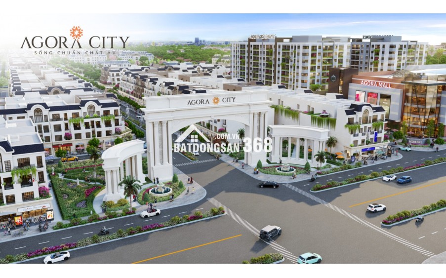 SIÊU PHẨM AGORA CITY 1 NỀN DUY NHẤT 6x18 GIÁ CHỈ 1 TỶ 9 (FULL THỔ FULL SỔ) Mr.nghĩa 0938230002