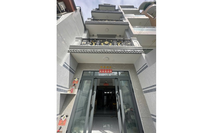 ⭐ P5 Q8 – NHÀ MỚI 5 TẦNG – HẺM 4M – 4×13.7m (CN 55m²) – 3PN – CHỈ 7.88 TỶ TL