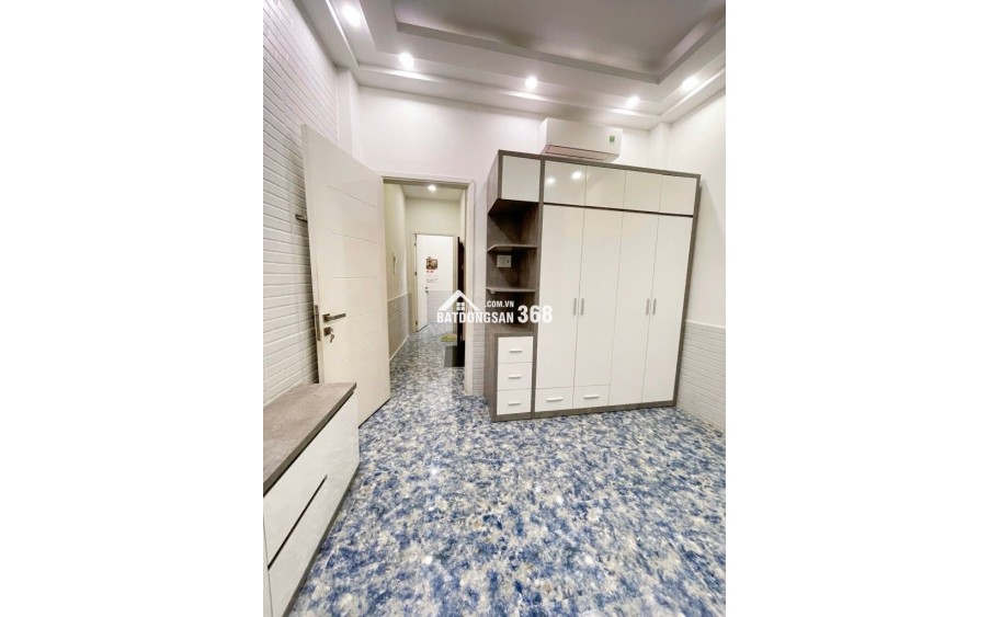 HẺM THÔNG PHAN VĂN TRỊ P.11 BÌNH THẠNH - 30M RA MẶT TIỀN - 4 TẦNG BTCT 5PN MỚI ĐẸP - DT 36M² (3.6x10) - SD 140M² SỔ A4 - CHỈ 6.x TỶ.