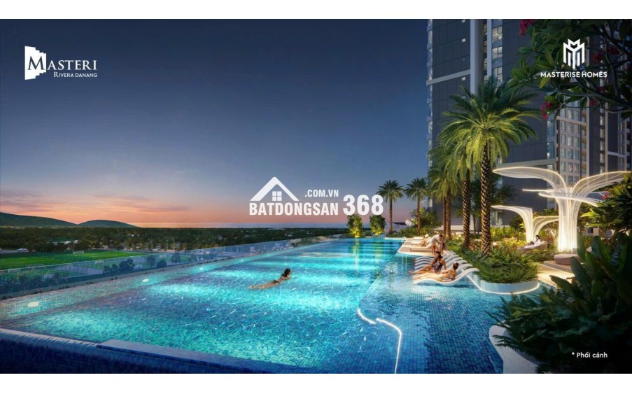 Cần Bán Nhanh Căn Masteri Rivera Đà Nẵng, 2PN, đóng 2,5 tỉ là có thể sở hữu căn hộ