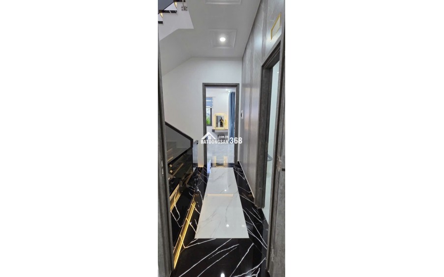 Bán nhà mới xây hẻm 1716 Huỳnh Tấn Phát, Nhà Bè, DT 5x12m, 3 lầu. Giá 5,55tỷ