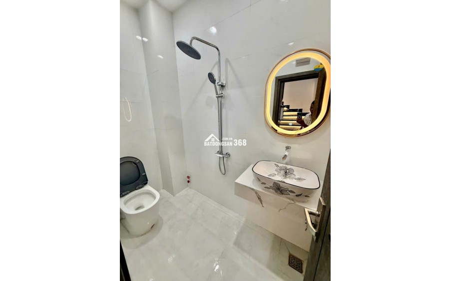 Bán nhà mới xây hẻm 1716 Huỳnh Tấn Phát, Nhà Bè, DT 5x12m, 3 lầu. Giá 5,55tỷ