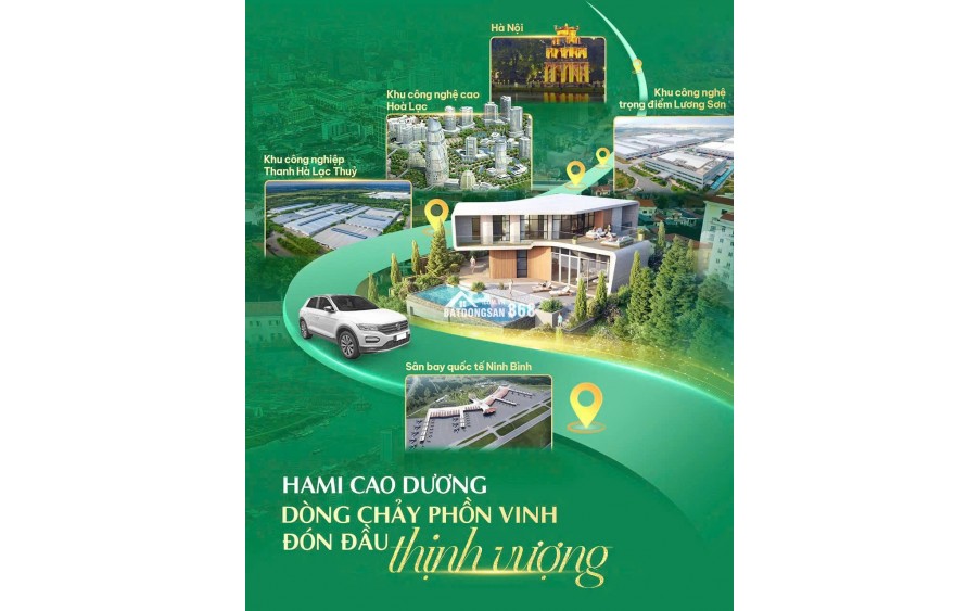 ĐẤT NỀN HAMI CAO DƯƠNG – GIÁ CHỈ 3XX TRIỆU