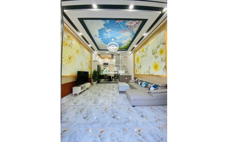 ĐƯỜNG 10M SIÊU THOÁNG – XE HƠI NGỦ TRONG NHÀ – NHÀ MỚI 4 TẦNG – GIÁP QUẬN 7 – CHỈ 6.9 TỶ