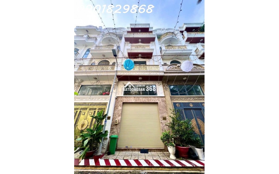 G.ấp Bán. Hẻm Nhựa 7M Mã Lò - Lê Văn Quới 5 Tầng 57m2 (SHR)