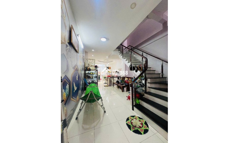 BÁN NHÀ MẶT TIỀN 12M, 90M2 5 TẦNG, KDC NAM HÙNG VƯƠNG - BÌNH TÂN