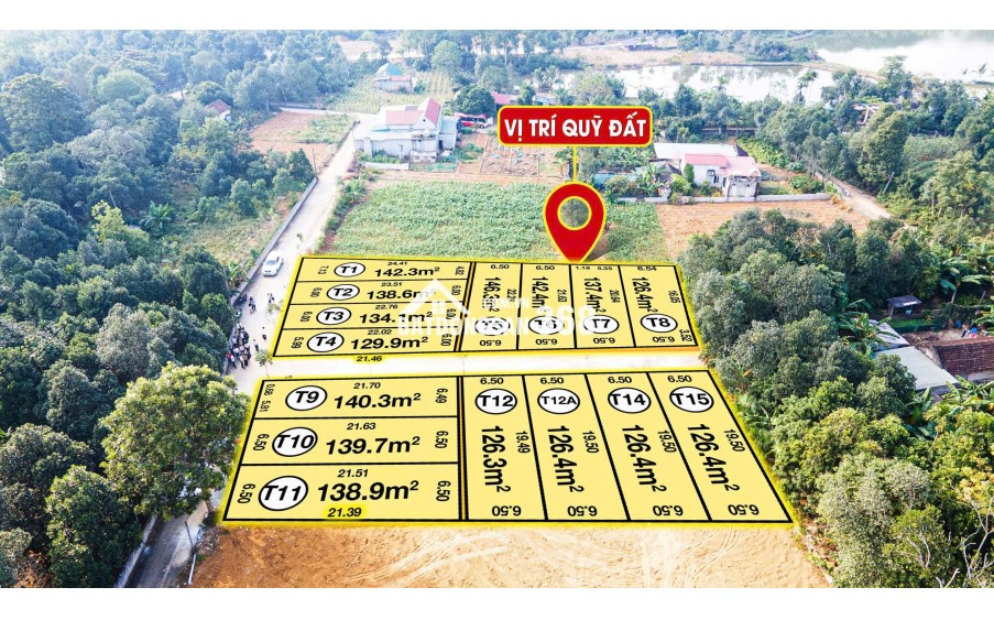  CHỈ 3XX SỞ HỮU NGAY LÔ ĐẤT 130M2 FULL THỔ CƯ, TIỀM NĂNG SINH LỜI X2, X3