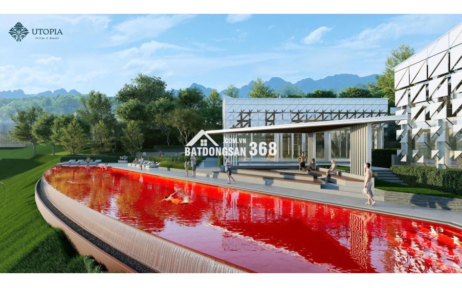 BĐS Nghỉ Dưỡng Hiếm Có UTOPIA – 120ha Mặt Hồ, Sổ Đỏ Vĩnh Viễn