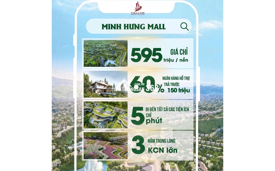  Ưu đãi đặc biệt: Tặng ngay 20 triệu khi cọc 50 triệu – Đất thổ cư sát KCN Minh Hưng