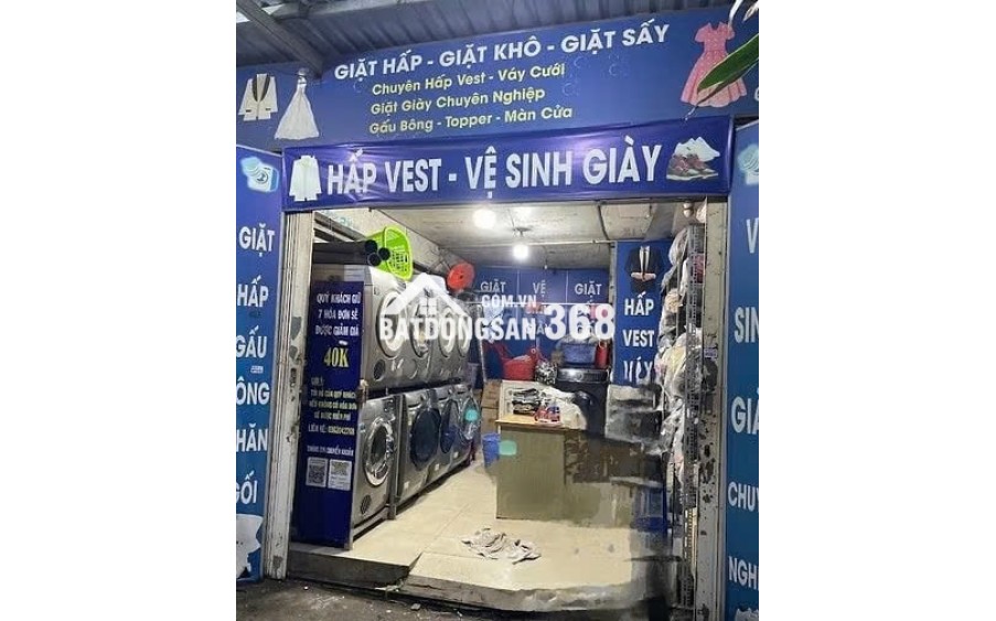 CHÍNH CHỦ SANG TIỆM GIẶT SẤY BÌNH THẠNH - LỜI NGAY TRÊN 15TR/THÁNG
