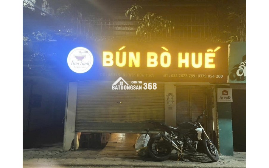 SANG NHƯỢNG CỬA HÀNG ĂN UỐNG – VỊ TRÍ ĐẮC ĐỊA QUẬN ĐỐNG ĐA