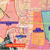 BÁN ĐẤT GIÁ RẺ-  CÓ THỔ CƯ- SỔ SẴN- GẦN KCN MINH HƯNG- GIÁ CHỈ TỪ 595TR