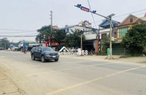 Bán đất Hoà Lạc, Quốc Oai, gần Quốc Lộ 21, kết nối giao thông vàng, full thổ cư, sổ đỏ GD luôn