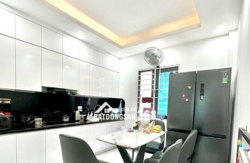 NHÀ ĐẸP CỰ KHỐI,MẶT NGÕ Ô TÔ VÀO NHÀ- LÔ GÓC XÂY ĐỘC LẬP,15M Ô TÔ TRÁNH, CV HỒ ĐIỀU HOÀ, 38M 5 TẦNG HƠN 6TỶ