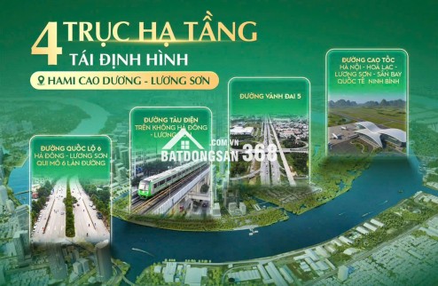 ĐẤT NỀN HAMI CAO DƯƠNG – GIÁ CHỈ 3XX TRIỆU