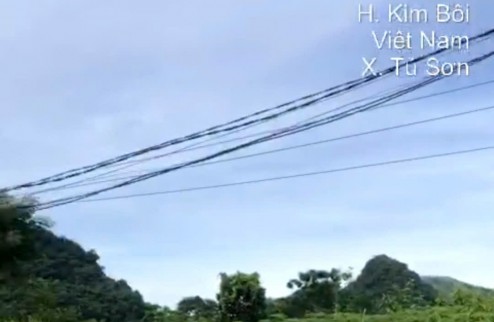 ĐẤT NGHỈ DƯỠNG RẺ NHẤT KHU VỰC KIM BÔI