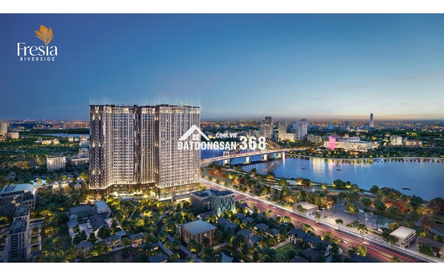 CĂN HỘ CAO CẤP FRESIA REVERSIDE BIÊN HÒA  VIEW SÔNG ĐỒNG NAI, ĐỐI DIỆN AEON MALL