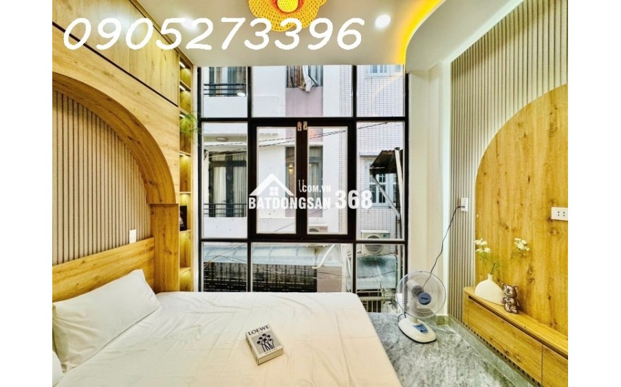 SIÊU HIẾM - PHÚ NHUẬN - GIÁP QUẬN 3 - NHÀ 4 TẦNG MỚI ĐẸP FULL NỘI THẤT Ở LUÔN - DTSD > 50M2 - CHỈ 4.5 TỶ.