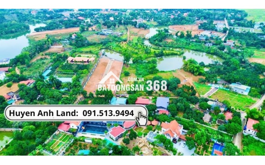  24 LÔ ĐẤT NỀN VIEW HỒ ĐỒNG TRẠNG – SƠN TÂY 