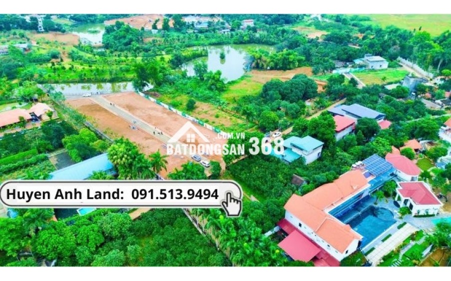  24 LÔ ĐẤT NỀN VIEW HỒ ĐỒNG TRẠNG – SƠN TÂY 