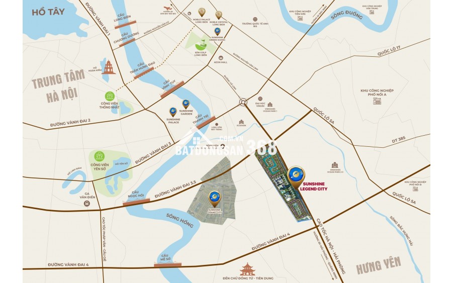 Đầu tư sinh lời ngay khi mua căn hộ cao cấp giá dẻ nhất khu vực tại dự án Sunshine Lengend City