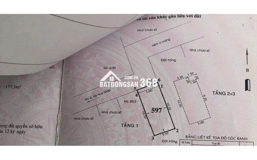 Cần Bán Gấp Nhà TL37 Quận 12 – 5x12 – Ô Tô Vào Nhà