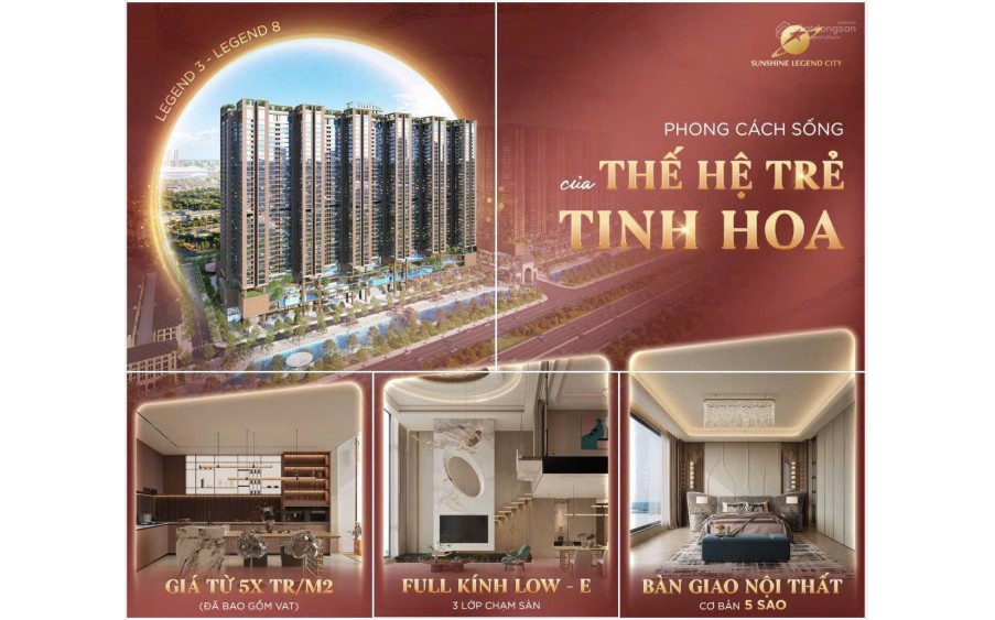 Bán căn hộ chung cư Sunshine Legend City