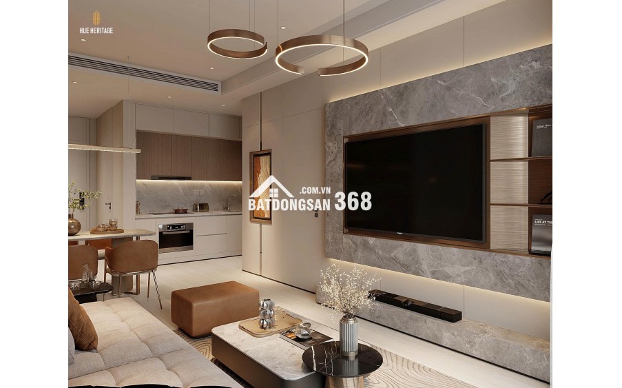 Căn hộ cao cấp Hue Heritage - lõi trung tâm TP. Huế - HTLS 0%