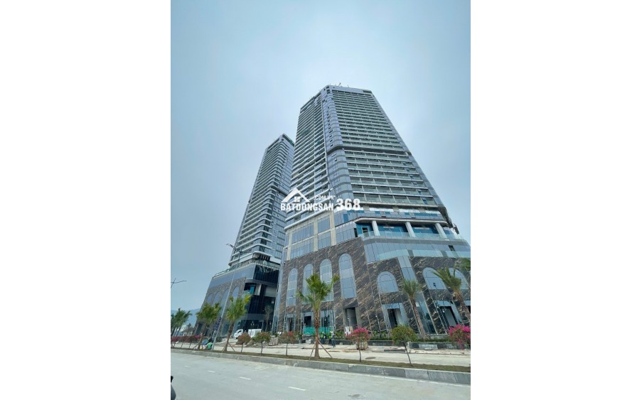 Căn ngoại giao toà A đẹp nhất Crystal Vân Đồn 38m² tầng trung, chỉ 400 triệu ký HĐMB. Giá chỉ 2.3tỷ