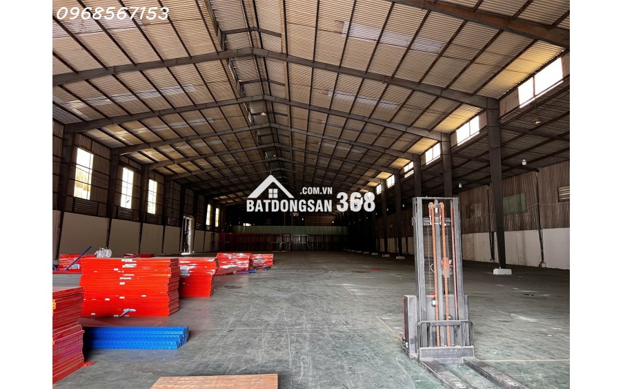 Cho thuê xưởng 2.800m² tại Bến Cát Bình Dương – sân container rộng, điện 250KVA