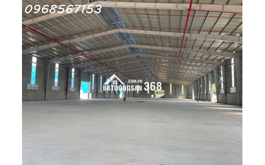 Cho thuê cụm kho xưởng 11.000m² mới xây – Bàu Bàng / Bến Cát – điện 1.000KVA