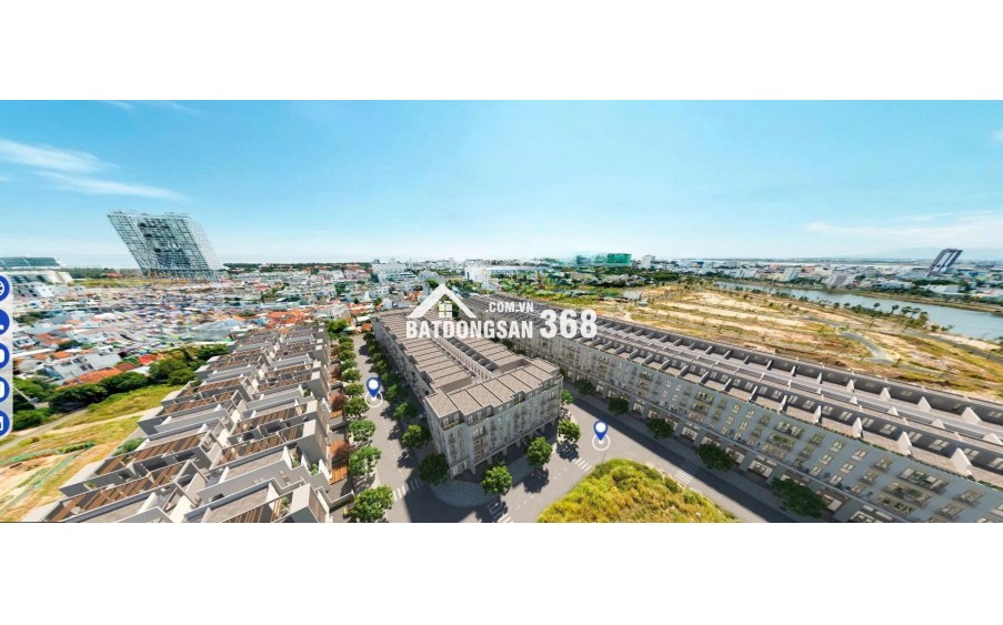 BÁN NHANH CĂN SHOPHOUSE MẶT TIỀN TRẦN PHÚ RỘNG 36m, ĐỐI DIỆN HỒ ĐIỀU HÒA HỒ SƠN, CÁCH BIỂN 1KM, CÁCH SÂN BAY 8KM