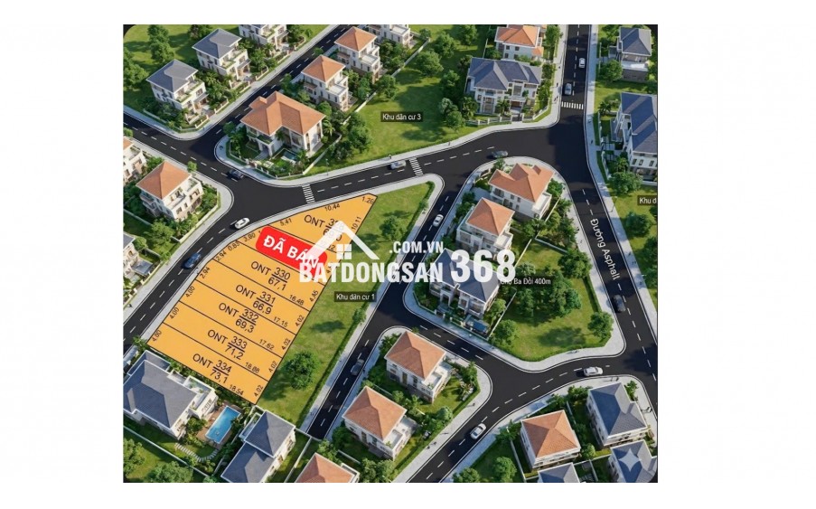 ĐẤT TRUNG TÂM – KDC Chợ Ba Đồi – TT Ba Hàng Đồ