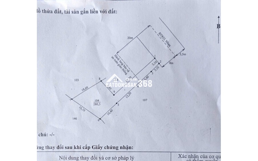 Bán lô đất thổ kế bên siêu thị San Hà Lạc Tấn giá 3 tỷ