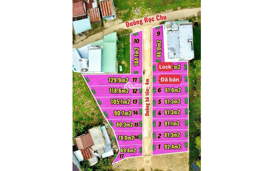 Bán đất thổ cư diên điền, diên khánh 79-129m2, giá dưới 1 tỷ, giá chính chủ, đầu tư f0