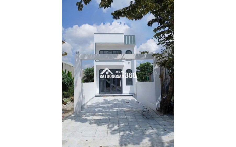 Bán gấp nhà mới xây gần cầu bạch đằng tân uyên – cần tiền xoay việc  100m² – Sổ hồng riêng – Thổ cư 100%